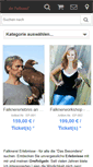 Mobile Screenshot of falknerei-erlebnis.com